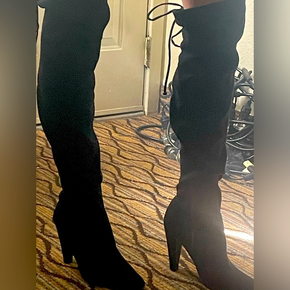 Knee high boots